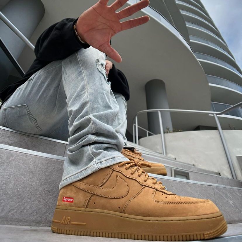 Nike Air 1 Low SP Supreme Wheat Request – Justshopyourshoes